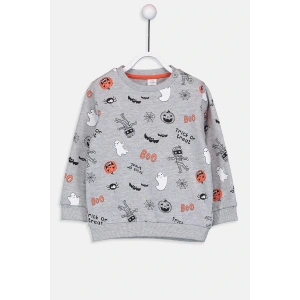 Siyah Erkek Bebek Sweatshirt