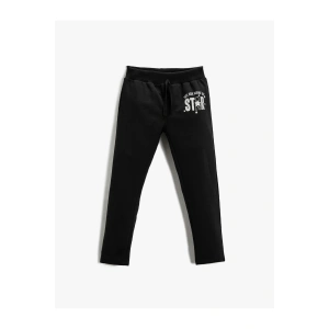 Kız Çocuk Eşofman Alt Siyah