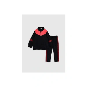 Unisex Çocuk Siyah Eşofman Takımı