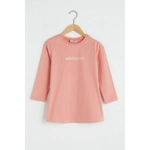 Kız Çocuk Mat Pembe Gd6 T-Shirt