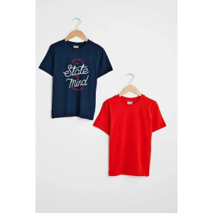 Erkek Çocuk Lacivert Jc7 T-Shirt