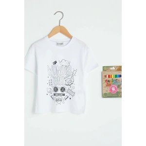 Kız Çocuk Optik Beyaz Ffb T-Shirt