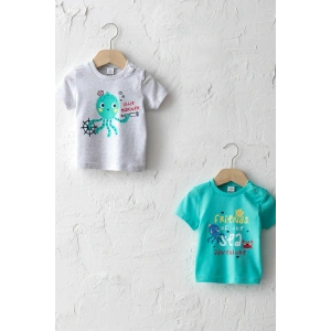 Erkek Bebek Kar Melanj 847 T-Shirt