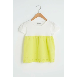 Kız Çocuk Sarı Fuu Bluz