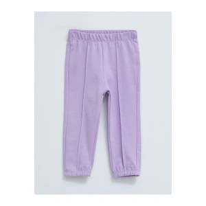 Beli Lastikli Basic Kız Bebek Eşofman Alt