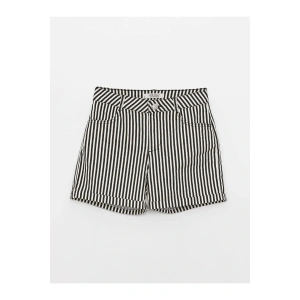 Lcw Kids Çizgili Kız Çocuk Şort