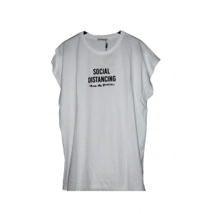 Kadın Yarasa Kol Baskılı Boyfriend Tshirt