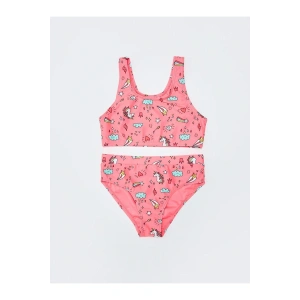 LCW Kids Baskılı Kız Çocuk Bikini