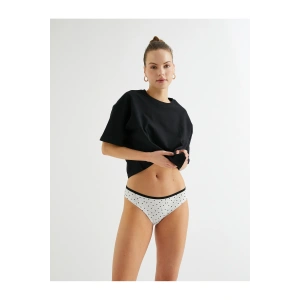 Dantelli Külot Pamuklu Brazilian Baskılı