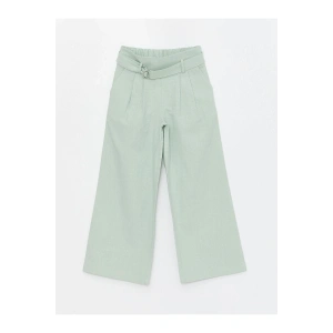 LCW Kids Beli Lastikli Wideleg Kız Çocuk Pantolon