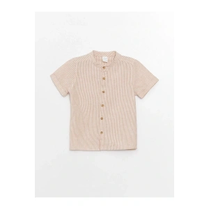 Lcw Baby Hakim Yaka Kısa Kollu Erkek Bebek Gömlek