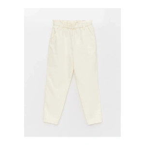 Kids Beli Lastikli Mom Fit Kız Çocuk Pantolon