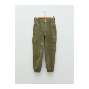 Beli Lastikli Gabardin Kız Çocuk Kargo Pantolon S23231z4 - Rqm