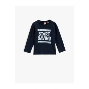 Erkek Çocuk Lacivert Tshırt