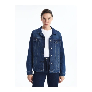 Gomlek Yaka Kadin Jean Ceket - W44872z8