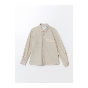 Uzun Kollu Erkek Çocuk Gömlek Ceket