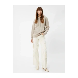 Kadın Sweatshirt Vizon 4wak10062ek