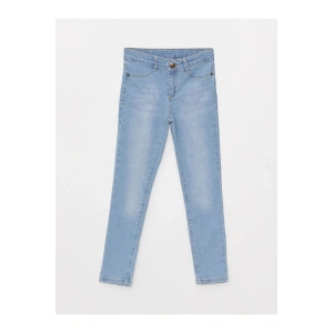 Skinny Fit Kız Çocuk Jean Pantolon