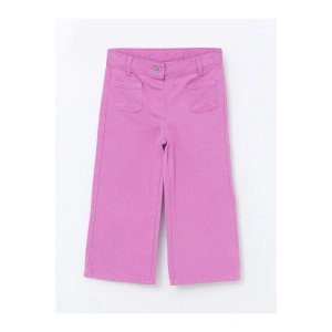 Lcw Beli Lastikli Basic Kız Çocuk Pantolon