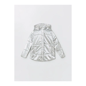 Lcwk Kapüşonlu Kız Çocuk Şişme Mont