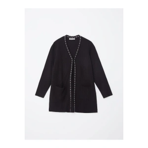 LCW Grace  V Yaka Kadın Triko Hırka