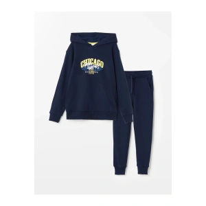 LCW Kids Kapüşonlu Erkek Çocuk Eşofman Takım