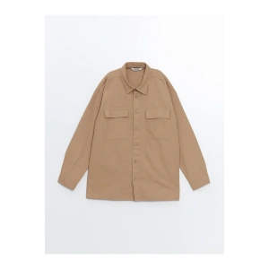 LCW Rahat Kalıp Erkek Çocuk Gömlek Ceket