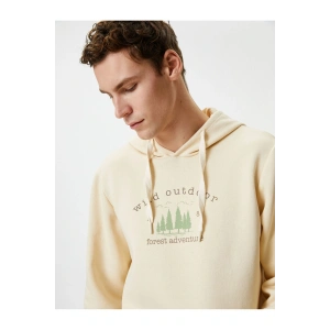 Ekru Erkek Sweatshirt 4WAM70214MK