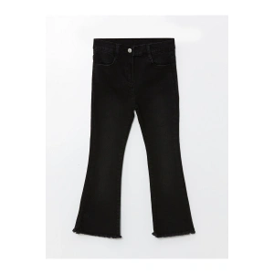 Lcwk Beli Lastikli Kız Çocuk Jean Pantolon