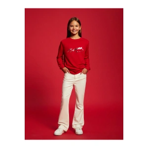 İspanyol Paça Kız Çocuk Pantolon