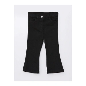 LCW Kids Beli Lastikli Basic Kız Çocuk Pantolon (W4)