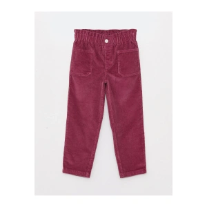 Paperbag Kız Çocuk Kadife Pantolon