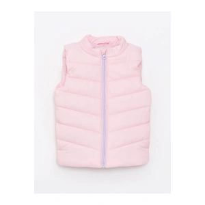 Dik Yaka Basic Kız Bebek Şişme Yelek