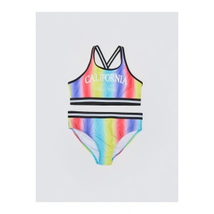 Baskılı Kız Çocuk Bikini (S3)