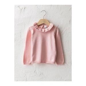 Kız Bebek Açık Pembe Rhm Kazak