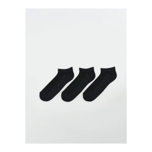 Antrasit Erkek Patik Çorap 3lü