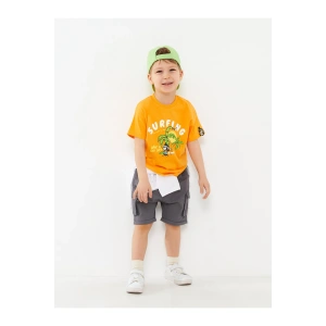 Basic Gabardin Erkek Bebek Şort