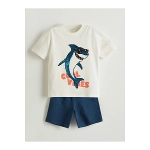 Baskılı Erkek Çocuk Tişört Ve Şort 2li (S5)