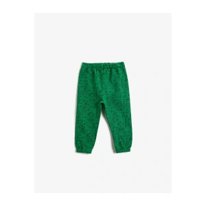 Baskılı Eşofman Altı Pamuklu