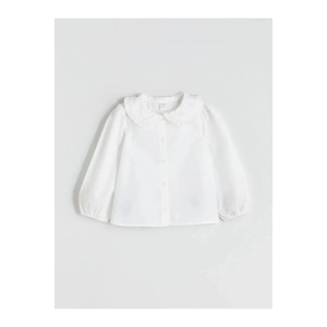 Bebe Yaka Basic Kız Çocuk Gömlek (W5)