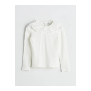 Bebe Yaka Kız Çocuk Tişört