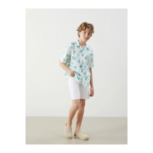 Beli Ayarlanabilir Lastikli Erkek Çocuk Jean Şort