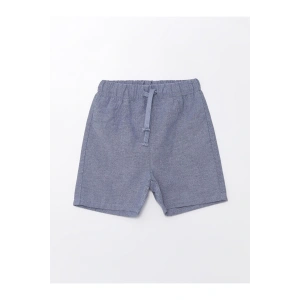 Beli Lastikli Basic Erkek Bebek Şort