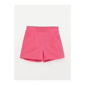 Beli Lastikli Basic Kız Bebek Şort