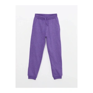 Beli Lastikli Basic Kız Çocuk Jogger Eşofman Altı