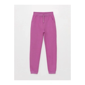 Beli Lastikli Basic Kız Çocuk Jogger Eşofman Altı