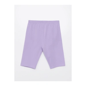 Beli Lastikli Basic Kız Çocuk Kısa Tayt