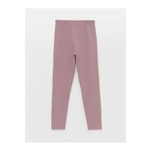 Beli Lastikli Basic Kız Çocuk Uzun Tayt