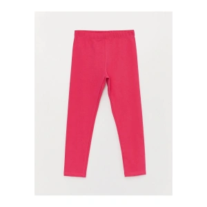 Beli Lastikli Basic Kız Çocuk Uzun Tayt