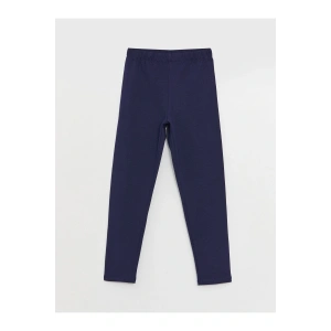 Beli Lastikli Basic Kız Çocuk Uzun Tayt